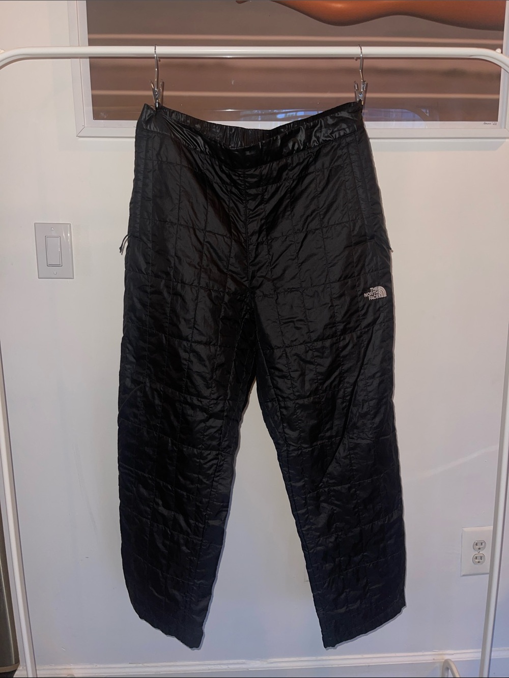 The North Face Men’s Black Quilted Insulated Joggers